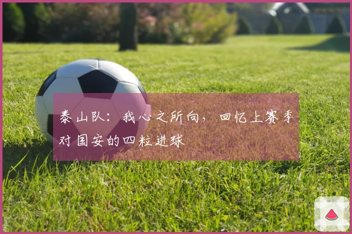 泰山队：我心之所向，回忆上赛季对国安的四粒进球